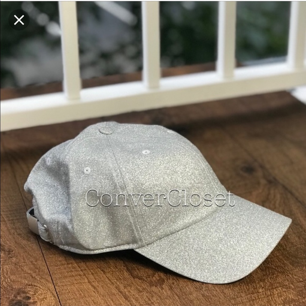 Conv&Miley Cyrus Collection Glitter Silver Cap W - Picture 2 of 7